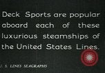 Image of SS Leviathan Atlantic Ocean, 1928, second 7 stock footage video 65675039797