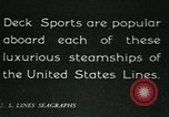 Image of SS Leviathan Atlantic Ocean, 1928, second 9 stock footage video 65675039797