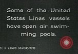 Image of United States Lines flagship SS Leviathan Atlantic Ocean, 1928, second 5 stock footage video 65675039799
