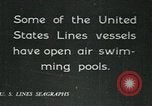 Image of United States Lines flagship SS Leviathan Atlantic Ocean, 1928, second 6 stock footage video 65675039799