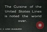 Standbild USA Linien Flaggschiff SS Leviathan Atlantik, 1928, aus Sekunde 6 historischem Filmmaterial Videoclip 65675039800