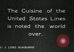 Standbild USA Linien Flaggschiff SS Leviathan Atlantik, 1928, aus Sekunde 7 historischem Filmmaterial Videoclip 65675039800