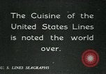 Standbild USA Linien Flaggschiff SS Leviathan Atlantik, 1928, aus Sekunde 8 historischem Filmmaterial Videoclip 65675039800