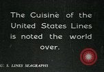 Standbild USA Linien Flaggschiff SS Leviathan Atlantik, 1928, aus Sekunde 9 historischem Filmmaterial Videoclip 65675039800