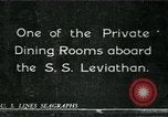 Standbild USA Linien Flaggschiff SS Leviathan Atlantik, 1928, aus Sekunde 57 historischem Filmmaterial Videoclip 65675039800