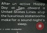 Standbild USA Linien Flaggschiff SS Leviathan Atlantik, 1928, aus Sekunde 1 historischem Filmmaterial Videoclip 65675039801