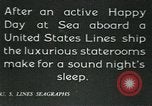 Standbild USA Linien Flaggschiff SS Leviathan Atlantik, 1928, aus Sekunde 3 historischem Filmmaterial Videoclip 65675039801