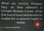 Standbild USA Linien Flaggschiff SS Leviathan Atlantik, 1928, aus Sekunde 4 historischem Filmmaterial Videoclip 65675039801