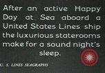 Standbild USA Linien Flaggschiff SS Leviathan Atlantik, 1928, aus Sekunde 7 historischem Filmmaterial Videoclip 65675039801