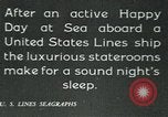 Standbild USA Linien Flaggschiff SS Leviathan Atlantik, 1928, aus Sekunde 11 historischem Filmmaterial Videoclip 65675039801