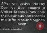Standbild USA Linien Flaggschiff SS Leviathan Atlantik, 1928, aus Sekunde 13 historischem Filmmaterial Videoclip 65675039801