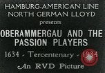 Standbild Dorf Oberammergau Bayern Deutschland, 1936, aus Sekunde 19 historischem Filmmaterial Videoclip 65675039802