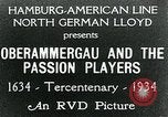 Standbild Dorf Oberammergau Bayern Deutschland, 1936, aus Sekunde 23 historischem Filmmaterial Videoclip 65675039802