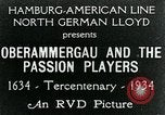 Standbild Dorf Oberammergau Bayern Deutschland, 1936, aus Sekunde 24 historischem Filmmaterial Videoclip 65675039802