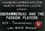 Standbild Dorf Oberammergau Bayern Deutschland, 1936, aus Sekunde 36 historischem Filmmaterial Videoclip 65675039802