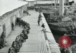 Image of American troops leave France at end of World War 1 Brest France, 1919, second 30 stock footage video 65675039808