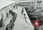 Image of American troops leave France at end of World War 1 Brest France, 1919, second 33 stock footage video 65675039808