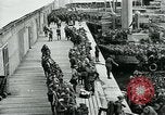 Image of American troops leave France at end of World War 1 Brest France, 1919, second 37 stock footage video 65675039808