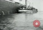 Image of American troops sail for home after World War 1 Brest France, 1919, second 15 stock footage video 65675039810