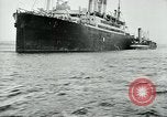 Image of American troops sail for home after World War 1 Brest France, 1919, second 19 stock footage video 65675039810
