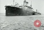 Image of American troops sail for home after World War 1 Brest France, 1919, second 20 stock footage video 65675039810