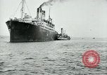 Image of American troops sail for home after World War 1 Brest France, 1919, second 27 stock footage video 65675039810