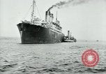 Image of American troops sail for home after World War 1 Brest France, 1919, second 29 stock footage video 65675039810