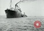 Image of American troops sail for home after World War 1 Brest France, 1919, second 31 stock footage video 65675039810