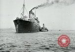 Image of American troops sail for home after World War 1 Brest France, 1919, second 33 stock footage video 65675039810