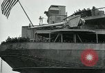 Image of American troops sail for home after World War 1 Brest France, 1919, second 51 stock footage video 65675039810