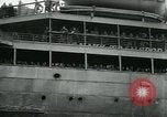 Image of American troops sail for home after World War 1 Brest France, 1919, second 57 stock footage video 65675039810