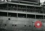 Image of American troops sail for home after World War 1 Brest France, 1919, second 58 stock footage video 65675039810