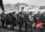 Image of American troops board ferry boats Brest France, 1919, second 9 stock footage video 65675039811