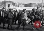 Image of American troops board ferry boats Brest France, 1919, second 15 stock footage video 65675039811