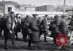 Image of American troops board ferry boats Brest France, 1919, second 16 stock footage video 65675039811