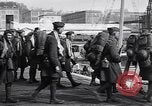 Image of American troops board ferry boats Brest France, 1919, second 17 stock footage video 65675039811