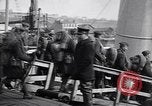 Image of American troops board ferry boats Brest France, 1919, second 26 stock footage video 65675039811