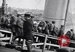 Image of American troops board ferry boats Brest France, 1919, second 28 stock footage video 65675039811
