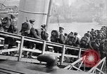 Image of American troops board ferry boats Brest France, 1919, second 39 stock footage video 65675039811