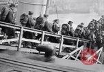 Image of American troops board ferry boats Brest France, 1919, second 40 stock footage video 65675039811