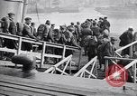 Image of American troops board ferry boats Brest France, 1919, second 44 stock footage video 65675039811