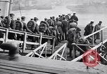 Image of American troops board ferry boats Brest France, 1919, second 45 stock footage video 65675039811