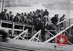 Image of American troops board ferry boats Brest France, 1919, second 46 stock footage video 65675039811