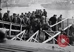Image of American troops board ferry boats Brest France, 1919, second 47 stock footage video 65675039811