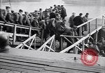 Image of American troops board ferry boats Brest France, 1919, second 49 stock footage video 65675039811
