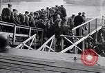 Image of American troops board ferry boats Brest France, 1919, second 50 stock footage video 65675039811