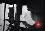 Image of crew in cockpit of airship New York City USA, 1945, second 3 stock footage video 65675039817