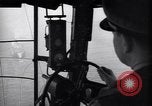 Image of crew in cockpit of airship New York City USA, 1945, second 9 stock footage video 65675039817