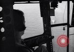 Image of crew in cockpit of airship New York City USA, 1945, second 15 stock footage video 65675039817