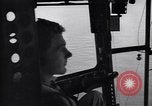 Image of crew in cockpit of airship New York City USA, 1945, second 17 stock footage video 65675039817